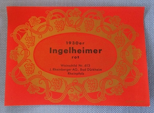 Ancien étiquette vin - Étiquette,