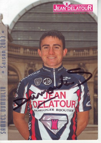 Cyclisme carte cycliste - carte, samuel