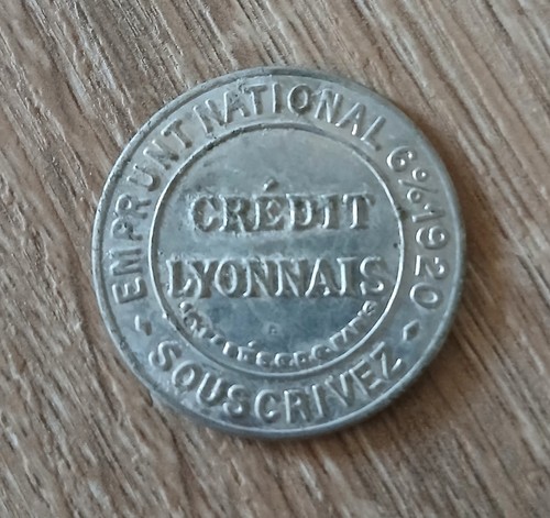 Timbre monnaie 1920 centimes - monnaie,