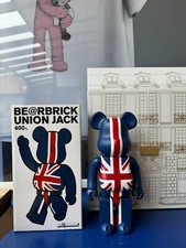 bearbrick 400% union jack medicom toy