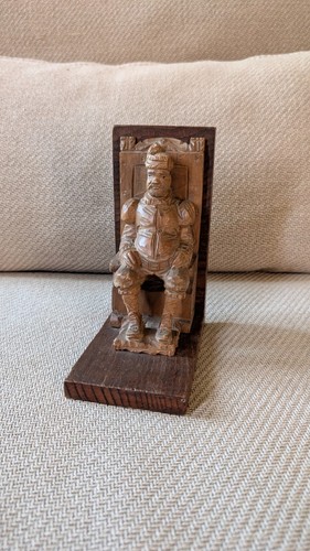 Serre livres ancien bois - serre-livres,