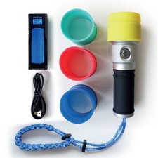 Aqualung Torche Seaflare LED Plongée Lumière Pack 1300 Lumens