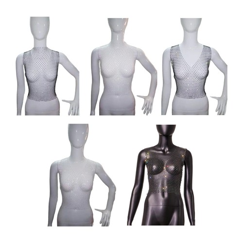 Womens mesh crop top - mesh, outfit