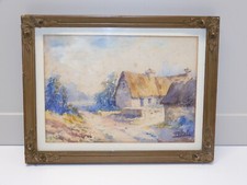 *ANCIENNE AQUARELLE SOUS VERRE