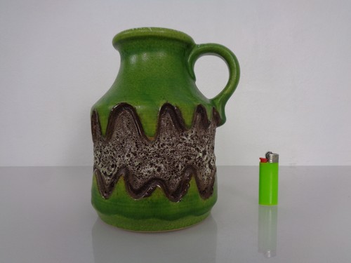 Vase céramique fat lava - en,