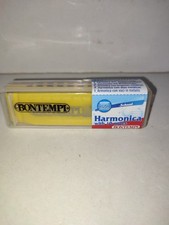 HARMONICA BONTEMPI 10 NOTES  MODELE 30 1010 JAUNE  NEUF SCELLE