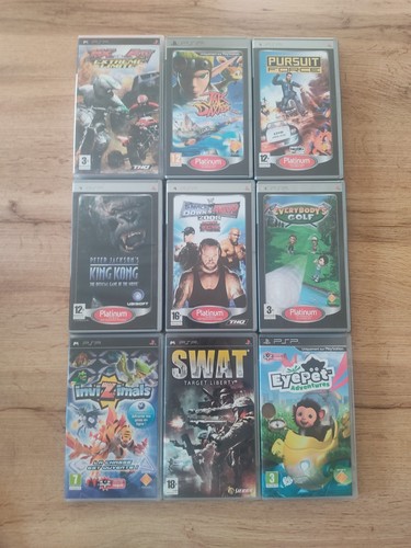 Lot jeux complets sony - lot, 9