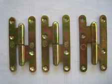 Lot de 3 Paumelles  110 x 55 mm Acier Bichromaté,  à Droite