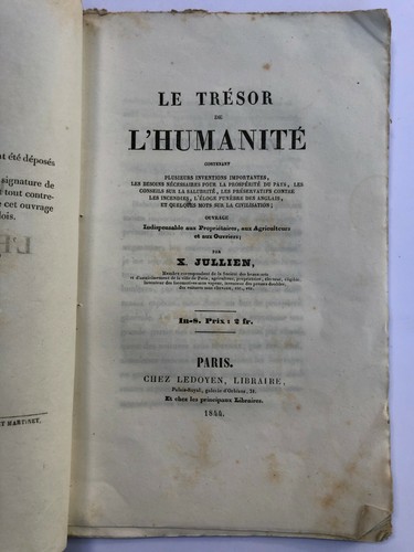 Jullien le trésor de - trésor,