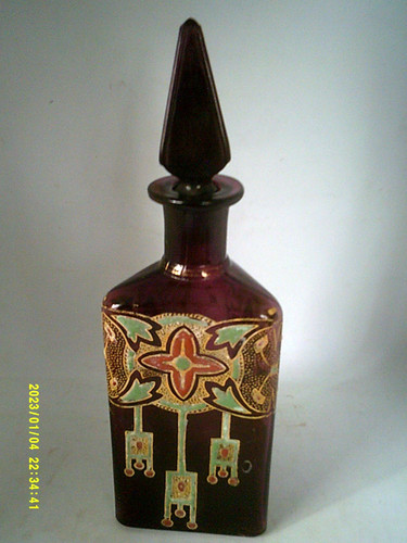 Legras rare carafe motifs - rare, art