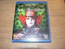 Dvd blu-ray 3D Alice au pays
