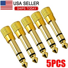 5x TRS Stereo Audio Headphone