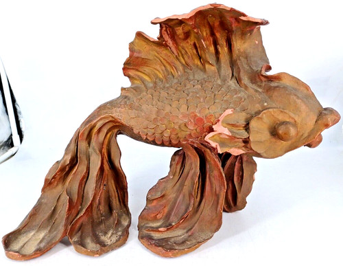 Poisson terre cuite art - poisson,