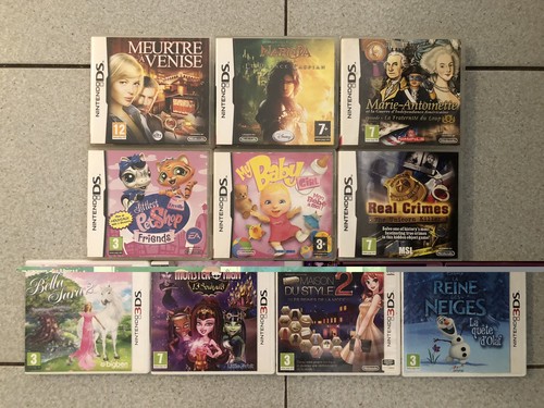 Lot jeux nintendo - lot,