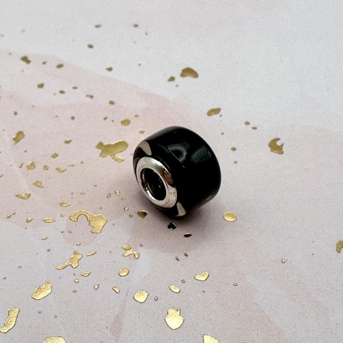 Charm pandora mini murano - charm, noir