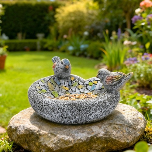 Mangeoire oiseaux statue - mangeoire,