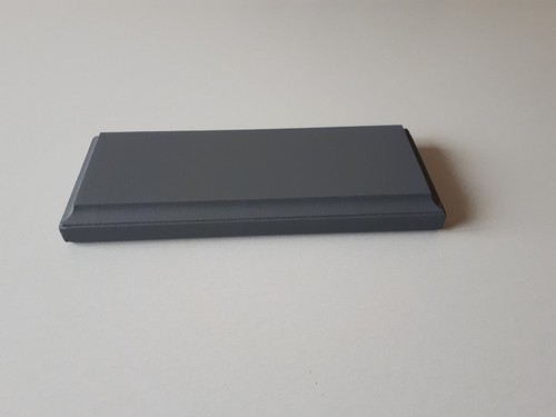 Socle bois peint gris - socle,
