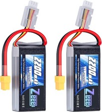 2S Lipo Batterie 50C 2200mAh