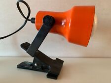 LAMPE A PINCE SPOT VINTAGE ORANGE