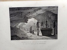 28 ALSACE RHIN Lithographie