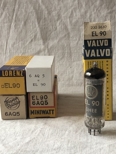 El90 6aq5 various labels - various,
