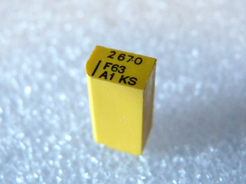 Condensateur film polystyrène