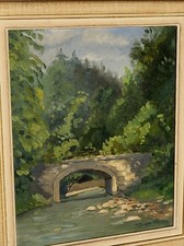 Tableau signé cosson - tableau,