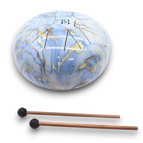 Med drum blue sky 22x18cm - sky-,