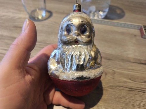 Superbe ancienne boule noel - superbe,