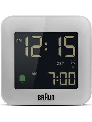 Braun bc08g dcf radio - braun, radio-réveil