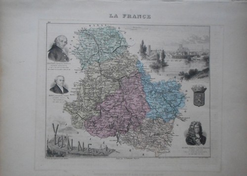 Carte france département - france, de
