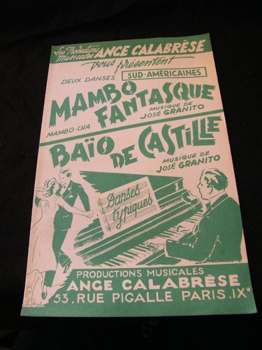 Partition mambo fantasque - mambo,
