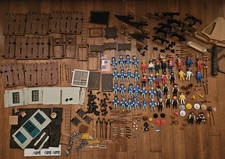 playmobil vintage  divers accessoires western sheriff fort randall
