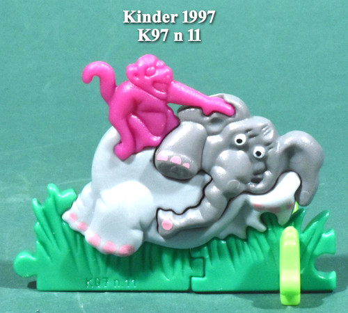 Kinder montable 1997 puzzles - montable,