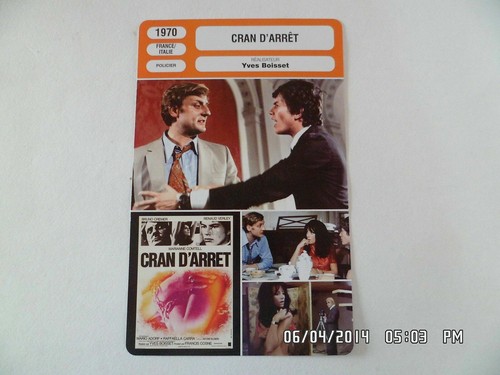 Carte fiche cinema 1970 - cinema,