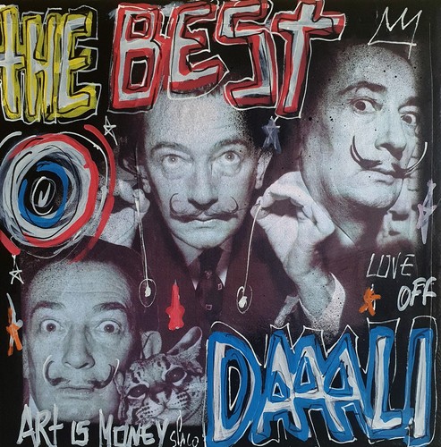 Spaco signed salvador dali - signed,
