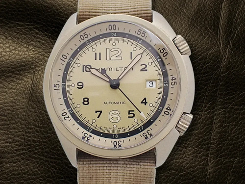 Hamilton khaki aviation pilot - hamilton,
