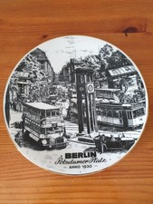 Assiette décorative Berlin à suspendre porcelaine Vohenstrauss Johann Seltman