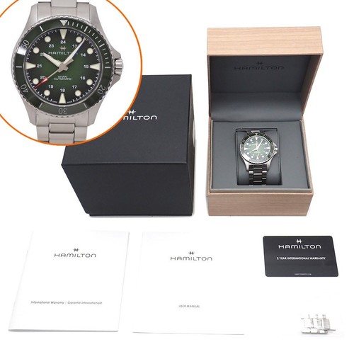 Hamilton khaki navy - navy, gmt