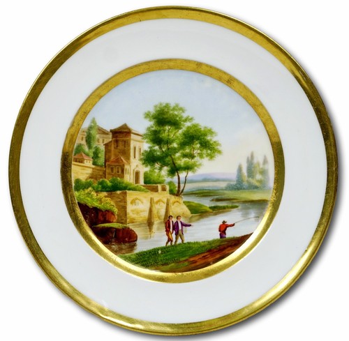 Assiette porcelaine de - porcelaine,