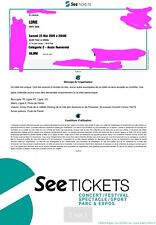 4 places de concert Lorie Party au zenith de paris le 23 mai 20226 places assise