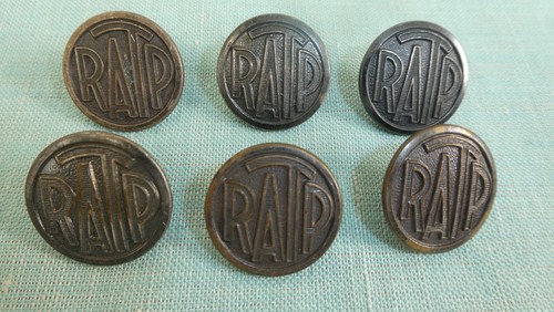Boutons ancien uniforme - , de