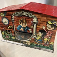 Tirelire Tirelire Ancien Mécanisme Tirelire avec Clé