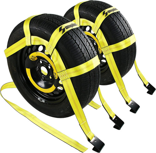Tow dolly basket straps with - basket,