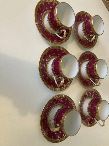 Tasses moka royale limoges - tasses,