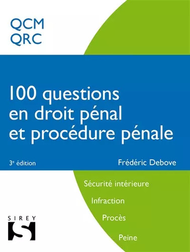 100 questions droit pénal - questions,