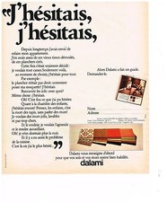PUBLICITE  1974   DALAMI  vos sols & murs sont bien habillés