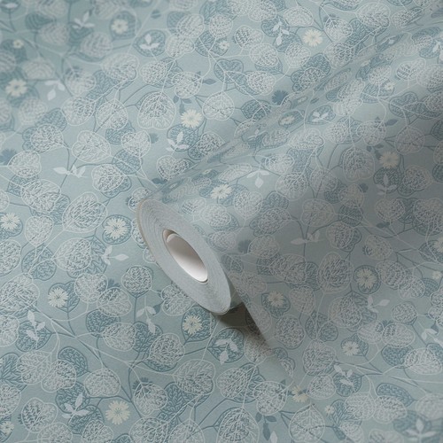 Papier peint floral avec - peint,