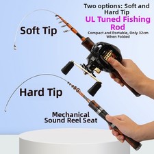 Canne à pêche télescopique