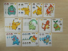 Lot de 26 Autocollants POKEMON